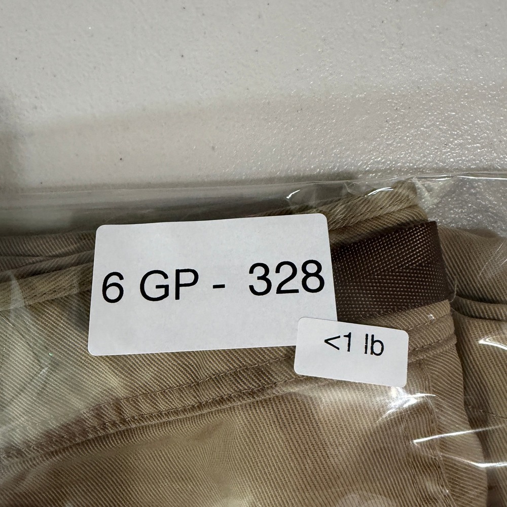 Montbell Core Spun Travel Pants Womens Small Tan Hiking Straight Belted 2105163 - Picture 10 of 10